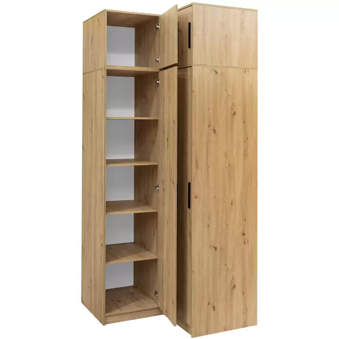 Szekrény Do Sarokszekrények Kos tölgy Artisan,4