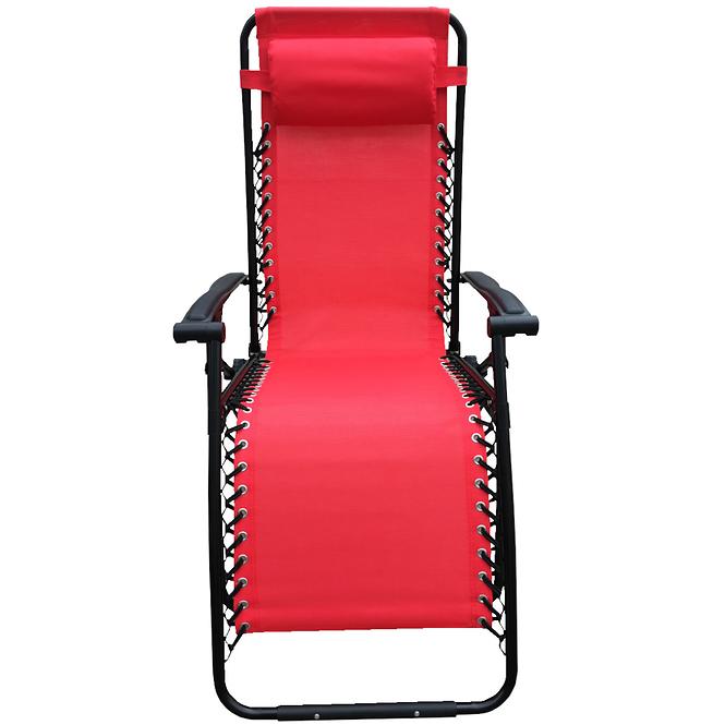 Kerti nyugágy D-070 piros