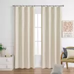 Függöny szalagon EMMA VET447/1/210GSM 140x250 cm krémszínű