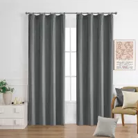 Függöny szalagon EMMA VET447/4/210GSM 140x250 cm szürke