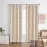 Függöny szalagon GOLDY VET479/1/210GSM 140x250 cm krémszínű
