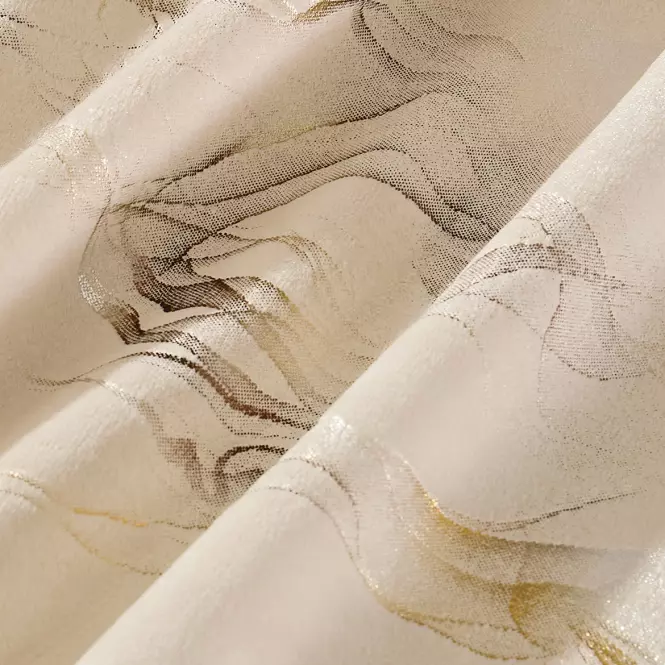 Függöny szalagon GOLDY VET479/1/210GSM 140x250 cm krémszínű,3