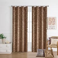Függöny szalagon GOLDY VET479/2/210GSM 140x250 cm barna