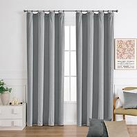 Függöny szalagon SOFI VET476/6/210GSM 140x250 cm szürke