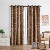 Függöny karikákon GOLDY VET479/2/210GSM 140x250 cm barna