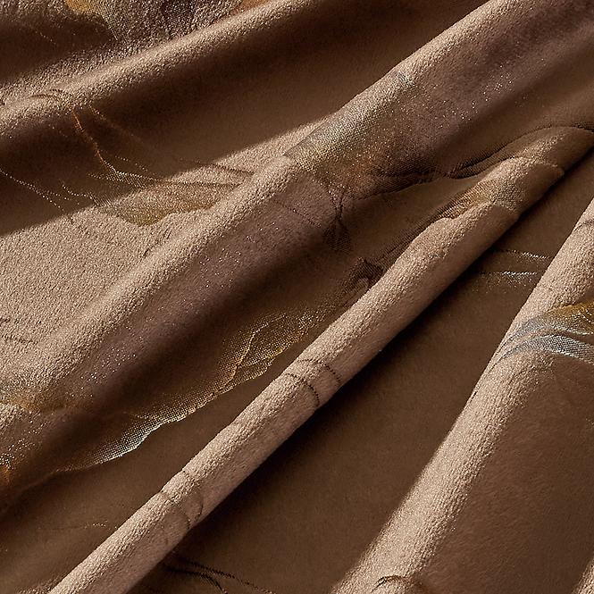 Függöny karikákon GOLDY VET479/2/210GSM 140x250 cm barna