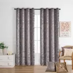 Függöny karikákon GOLDY VET479/4/210GSM 140x250 cm szürke
