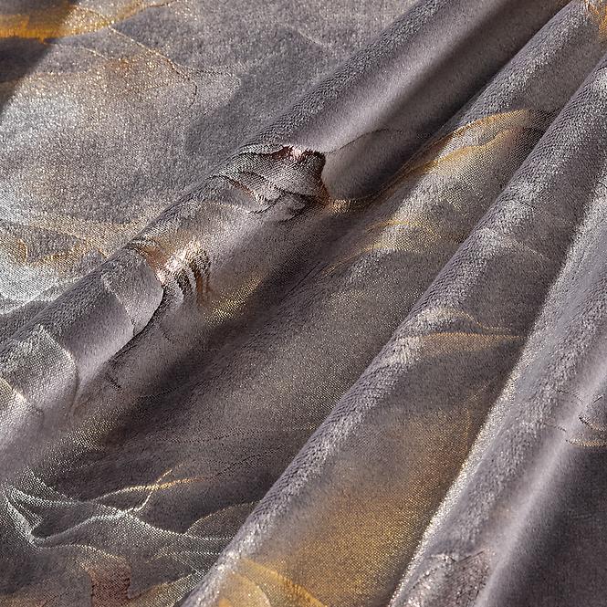 Függöny karikákon GOLDY VET479/4/210GSM 140x250 cm szürke,3