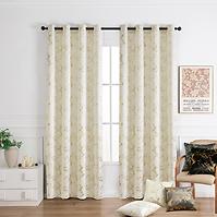 Függöny karikákon KLOE VET427/2/210GSM 140x250 cm krémszínű