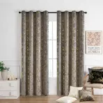 Függöny karikákon KLOE VET427/3/210GSM 140x250 cm szürke
