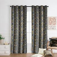 Függöny karikákon KLOE VET427/5/210GSM 140x250 cm szürke