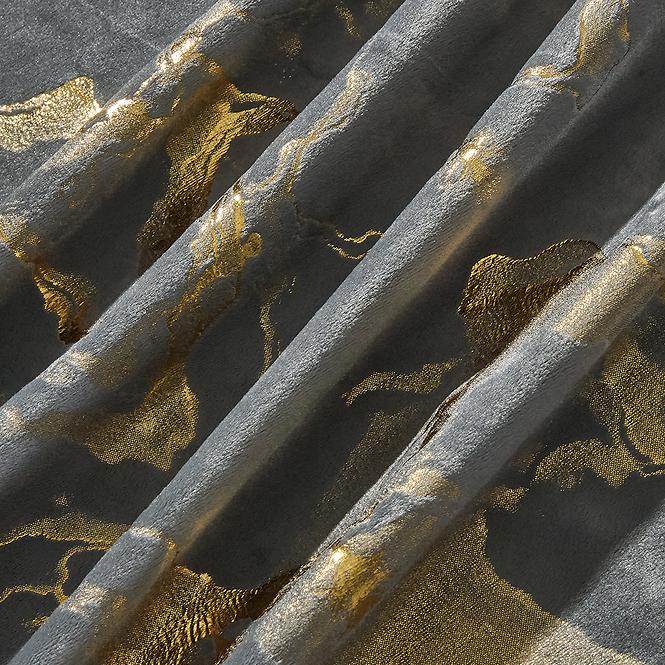 Függöny karikákon KLOE VET427/5/210GSM 140x250 cm szürke