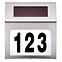 Napelemes lámpa Házszám Broy 46827 Chrome,16
