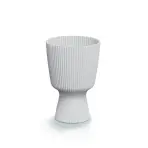 Virágcserép Milly ROUND DMIG190 S449 fehér
