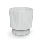 Virágcserép Milly ROUND DMIN170 S449 fehér