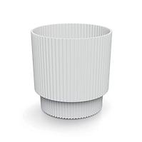 Virágcserép Milly ROUND DMIN170 S449 fehér