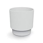Virágcserép Milly ROUND DMIN200 S449 fehér