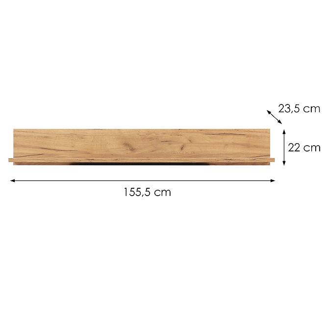 Falipolc Snobi Sb12 Tölgy Craft/Alpesi Fehér,2