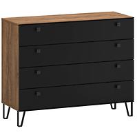 Komód 4S burgund oak