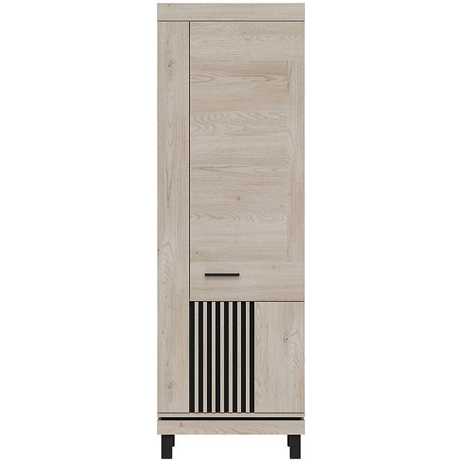 Szekrény Mati Mi09 Tölgy Crem/Cz,4