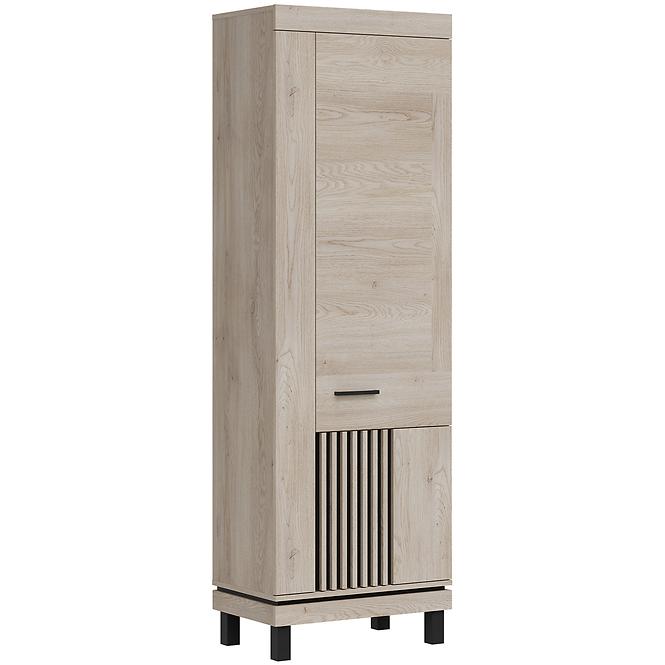 Szekrény Mati Mi09 Tölgy Crem/Cz,6