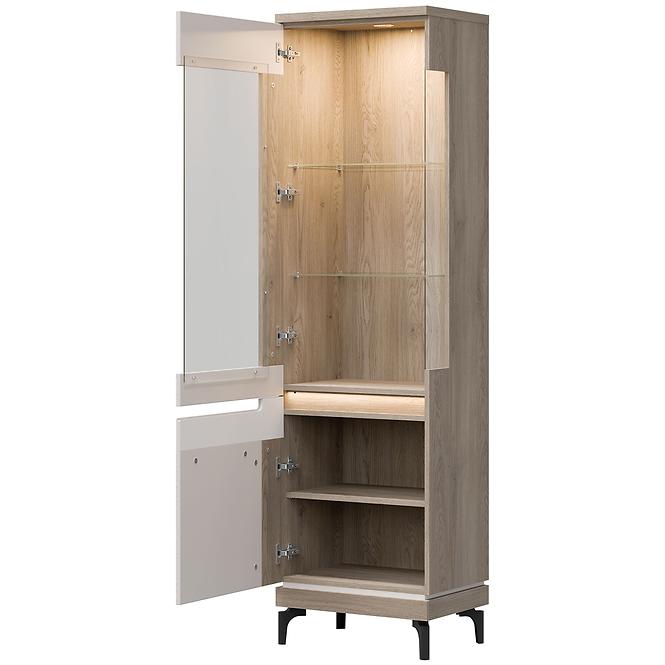 Vitrin L Aston An05 Tölgy/Kasmír