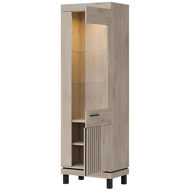Vitrin Mati Mi07 Tölgy Crem/Cz