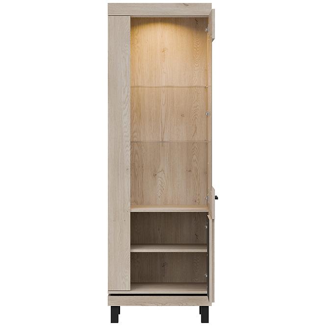 Vitrin Mati Mi07 Tölgy Crem/Cz