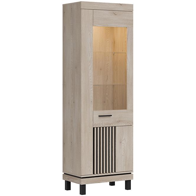 Vitrin Mati Mi07 Tölgy Crem/Cz
