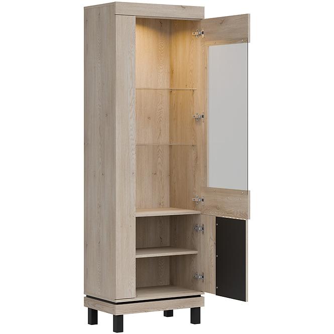 Vitrin Mati Mi07 Tölgy Crem/Cz