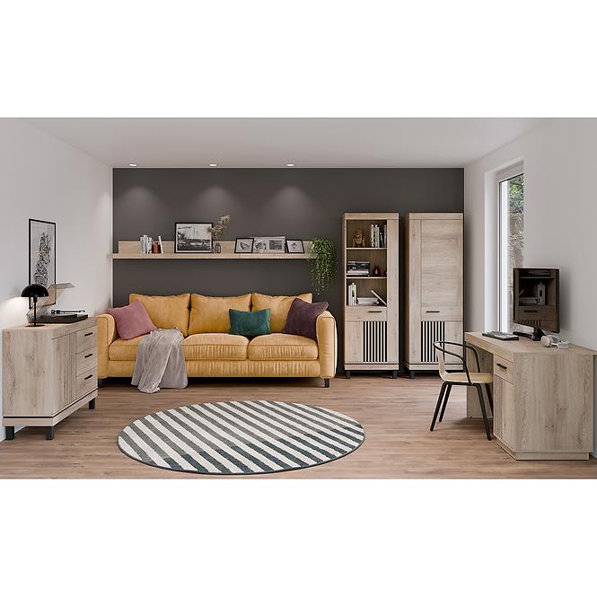 Vitrin Mati Mi07 Tölgy Crem/Cz