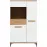 Vitrin Snobi Sb06 Tölgy Craft/Alpesi fehér