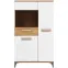 Vitrin Snobi Sb06 Tölgy Craft/Alpesi fehér