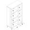 Vitrin Snobi Sb06 Tölgy Craft/Alpesi fehér,3