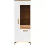 Vitrin Snobi Sb07 Tölgy Craft/Alpesi fehér