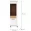 Vitrin L Snobi Sb08 Tölgy Craft/Alpesi fehér,2