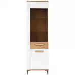 Vitrin P Snobi Sb09 Tölgy Craft/Alpesi fehér