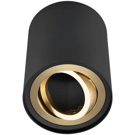 Lámpa Amat 115mm Black/Gold O K1