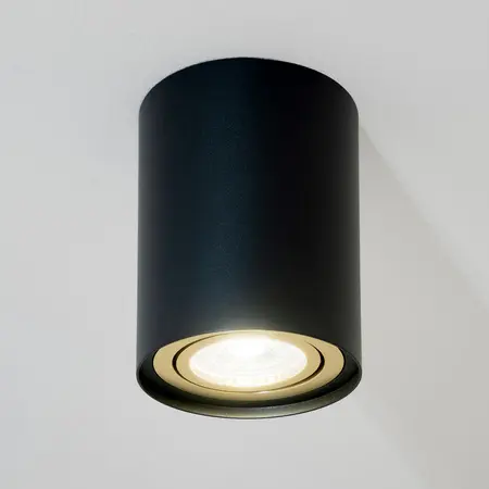 Lámpa Amat 84mm Black/Gold O K1