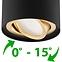 Lámpa Amat 84mm Black/Gold O K1,4