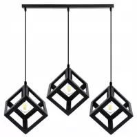 Lámpa Talus Kostka Black Lw3