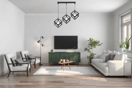 Lámpa Talus Kostka Black Lw3,2