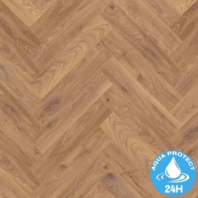 Laminált padló vízálló Tölgy Firebrand 8mm AC5 Herringbone K450