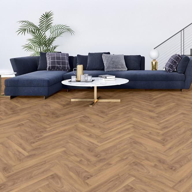Laminált padló vízálló Tölgy Firebrand 8mm AC5 Herringbone K450