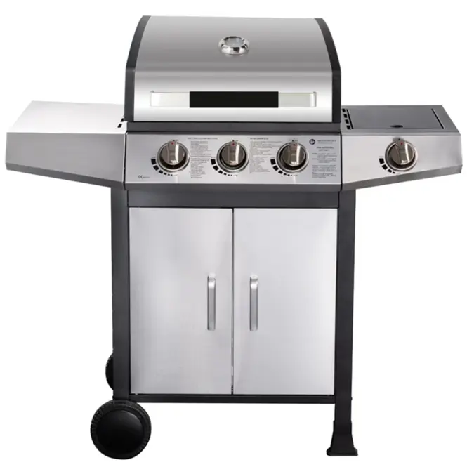 Gázgrill Essence Mercado 3+1 11,7 kW,2