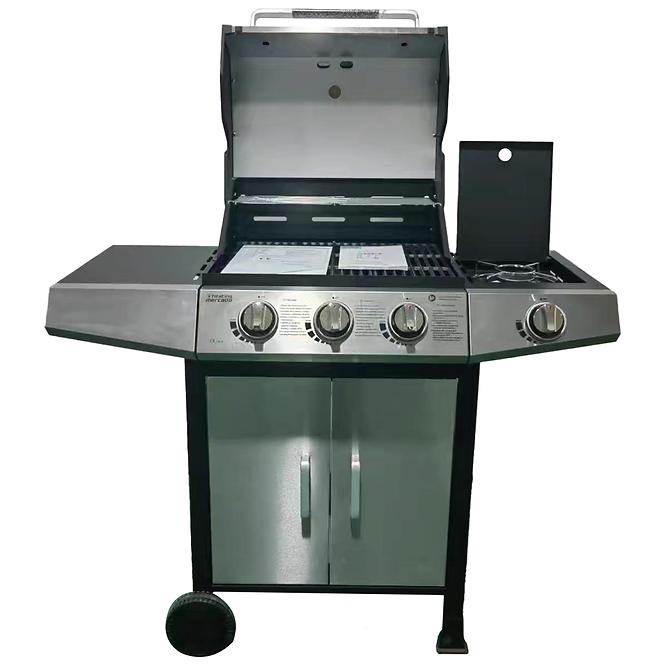 Gázgrill Essence Mercado 3+1 11,7 kW,3