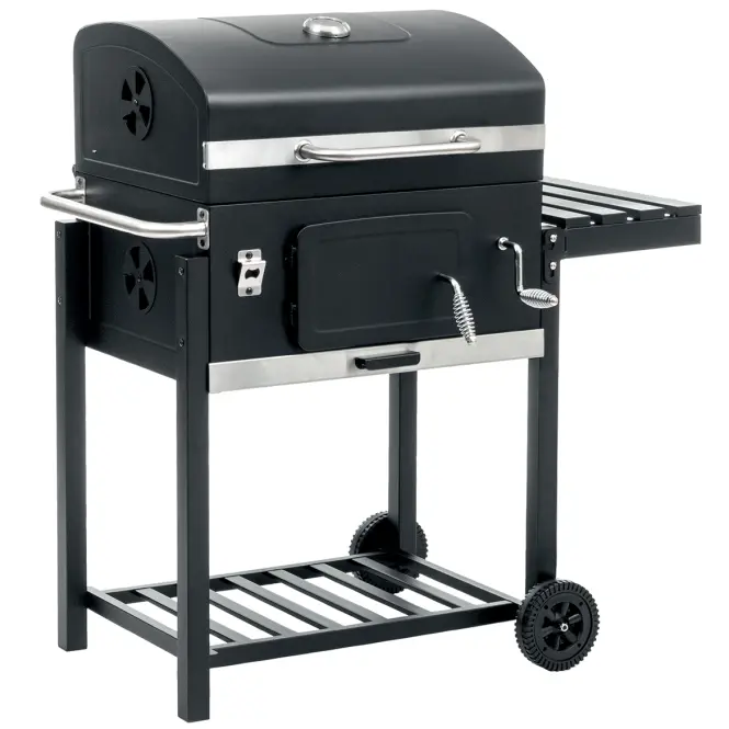 Faszén grill