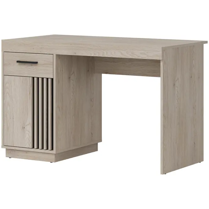 Íróasztal Mati Mi13 tölgy Crem/Fekete