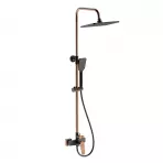 Zuhanyrendszer Royal Black Rose Gold