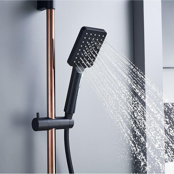 Zuhanykészlet Royal 3F Black Rose Gold,4